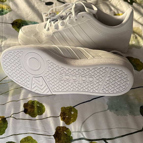 adidas Classic White Athletic Sneakers - Picture 3 of 4